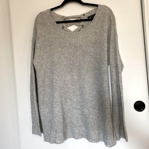 *NEVER WORN* American Eagle knit sweater tie up back